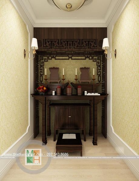Thiết kế bàn thờ hợp phong thủy Thiết kế bàn thờ hợp phong thủy